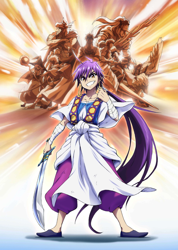 Magi: The Labyrinth of Magic Character Mashup Anime 