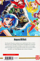 Backcover Magi - The Labyrinth of Magic 8