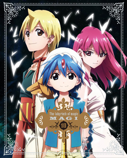 10 PCS/LOT Anime Magi : The Kingdom of Magic Poster Stickers