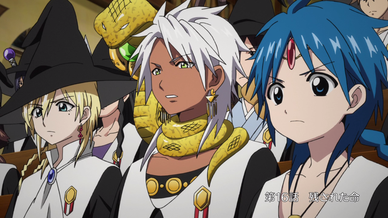 is the enemy sim badd aventure connected to magi the anime