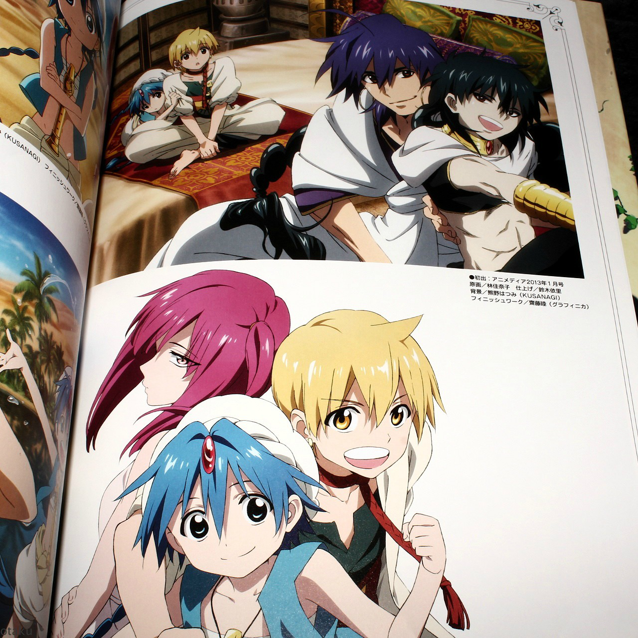 Magi The Labyrinth of Magic: TV Anime Perfect Fan Book