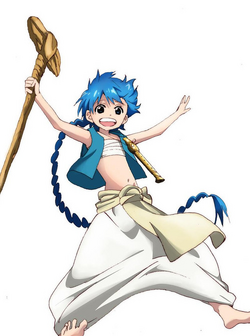 Magi the kingdom of magic:Aladdin render by AyakaYukihiro on