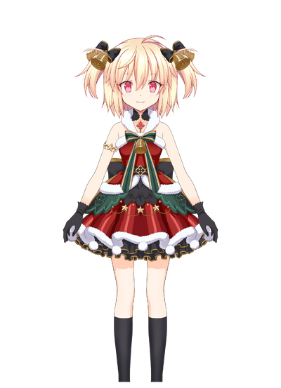 Rika & Ren (Christmas ver.)/Costumes | Magia Record English