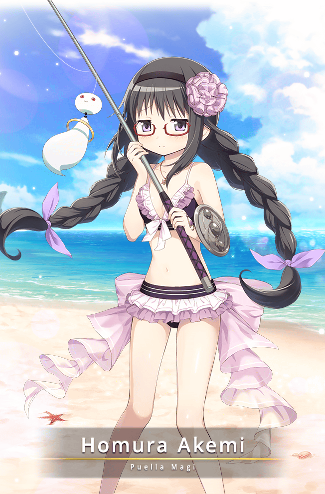  Peak - Quick  Camp 陣幕　焔〜homura〜 Concentrated Missile Fire Homura Akemi | Magia Exedra Wiki