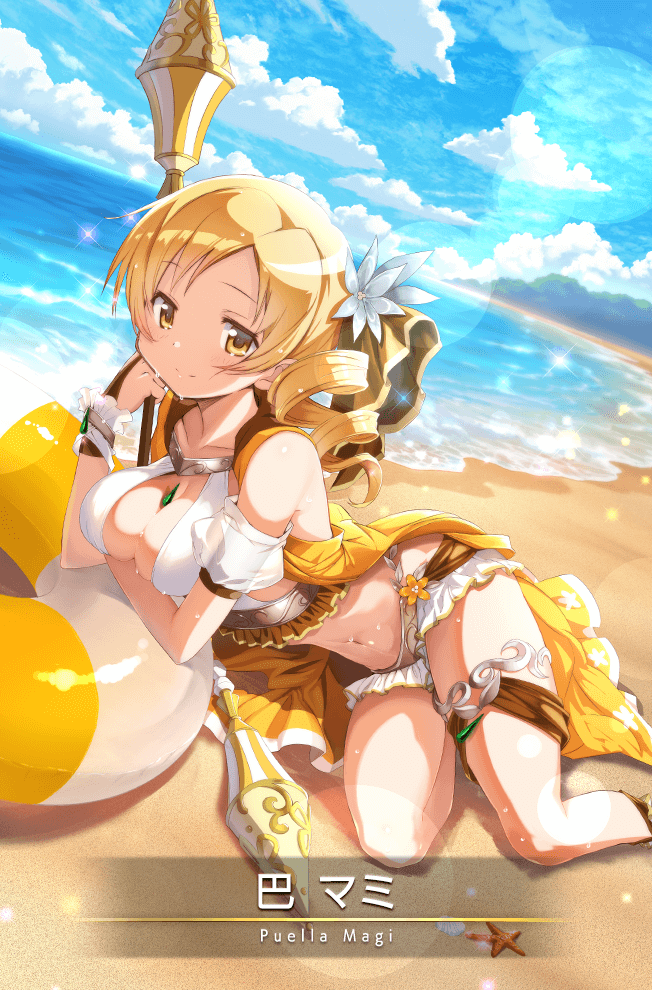 Tomoe Mami Mizugi Ver Magia Record English Wiki Fandom