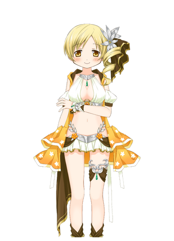 Tomoe Mami Mizugi Ver Costumes Magia Record English Wiki Fandom