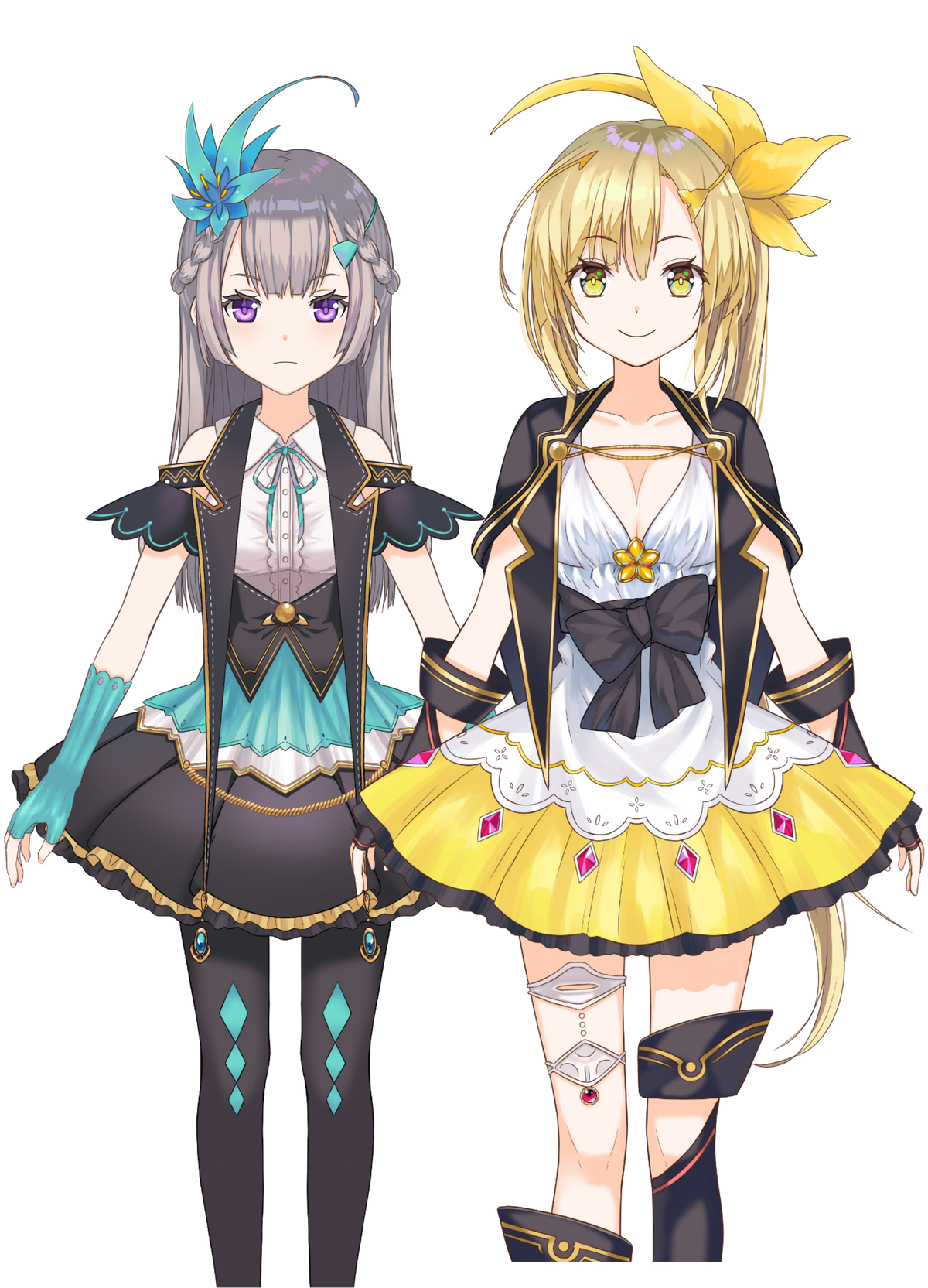 Konoha & Hazuki/Costumes | Magia Record English Wiki | Fandom
