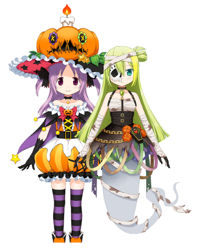 Karin & Alina (Halloween ver.) Halloween 21