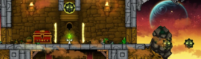 Apenas a área de spwan