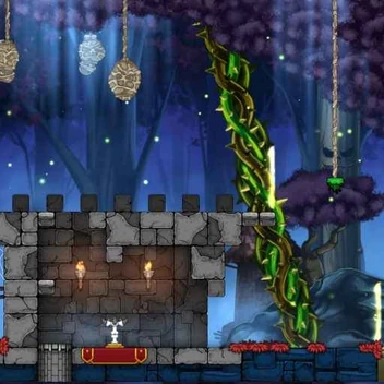 Área de spawn na esquerda