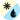 White Blue Mana Icon