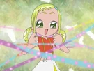 Momoko about to transform