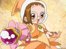 Hazuki using her spell