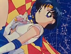 Sailor Moon SuperS Super Sailor Mercury in the Opening