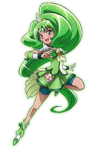 Smile Pretty Cure! Movie Cure March pose2