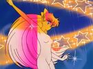 Sailor Venus in the Venus Power transformation