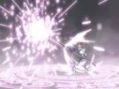 Nanoha using the Divine Buster