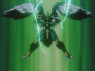 Windam using the Emerald Cyclone spell