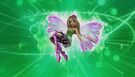 Flora Sirenix transformation pose