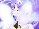 Cure Fortune wings transformation pose