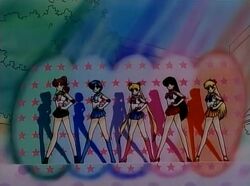 Sailor Moon S Inner Senshi in the Opening