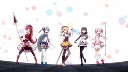 Puella Magi Madoka Magica Movie3 Holy Quintet transformation pose