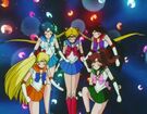 Inner Senshi using the Sailor Planet Attack