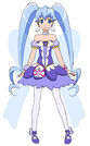 Cure Princess as Ballerina Snowflake