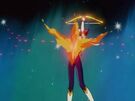Cutie Honey using the Rouge Arrow (prominence)