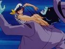 Sailor Honey using an attack