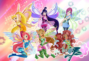 Winx Club S1 maho shoujo anime (c) @mookissmie : r/winxclub