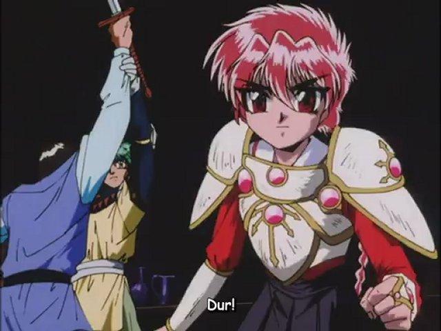 Magic Knight Rayearth, Ep 14 - Hikaru, Umi, and Fuu's Unyielding Wish