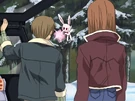 Meroko using her magic