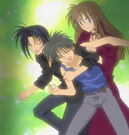 Takuto, Keiichi and Aoi