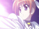 Nanoha using her magic