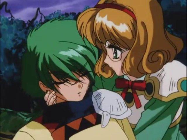 Magic Knight Rayearth, Ep 14 - Hikaru, Umi, and Fuu's Unyielding Wish