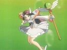 Corrector Haruna transformation pose (Wind Element Suit)