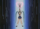 Sasami using the Magical Sign spell