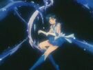 Sailor Mercury using the Mercury Aqua Rhapsody attack