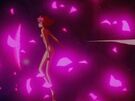 Cutie Honey in her transformation