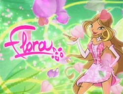 Winx Club Flora in the Specials