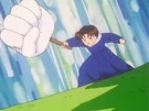 Shiine using his magic