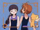 Sakura, Tomoyo and Kero