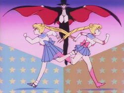 Sailor Moon Tuxedo Kamen in the Opening