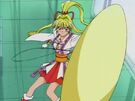 Kaitou Jeanne using the Rebound Ball