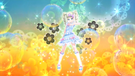 Yurika Transformations Ice Blue Frill Coord Pose