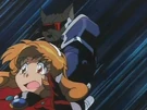 Corrector Yui (Fire Element Suit) and War Wolf