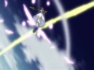 Nanoha using the Divine Shooter
