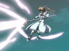 Nanoha using the Divine Buster