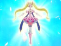 Magical Angel Lala-Lulu with a holy light